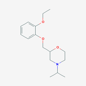 2-((2-Ethoxyphenoxy)methyl)-4-isopropylmorpholine