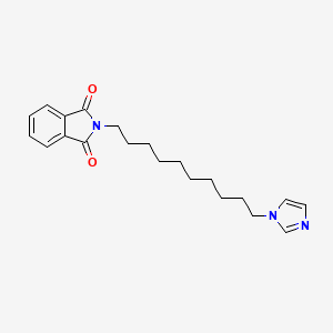 2-(10-Imidazol-1-yl-decyl)-isoindole-1,3-dione