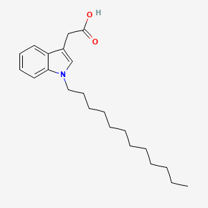 2-(1-dodecyl-1H-indol-3-yl)acetic acid