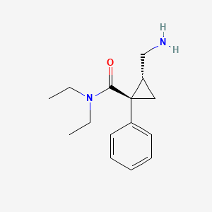 molecular formula C15H22N2O B10840548 1S,2R-milnacipran 