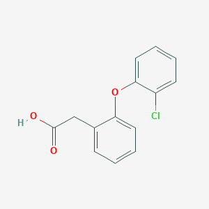 2-(2-(2-Chlorophenoxy)phenyl)acetic acid