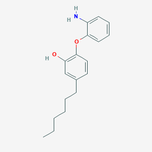 2-(2-Azanylphenoxy)-5-Hexyl-Phenol