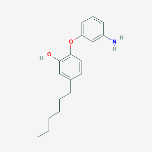 2-(3-Aminophenoxy)-5-hexylphenol