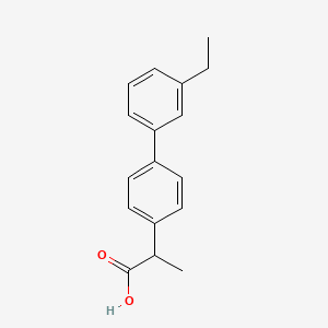 2-(3''-Ethyl-biphenyl-4-yl)-propionic acid