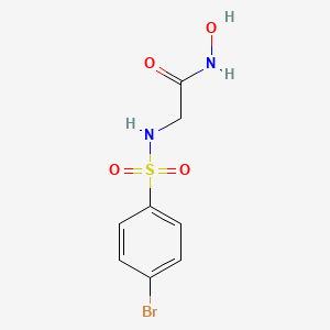 2-(4-bromophenylsulfonamido)-N-hydroxyacetamide