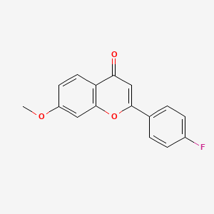 2-(4-fluorophenyl)-7-methoxy-4H-chromen-4-one