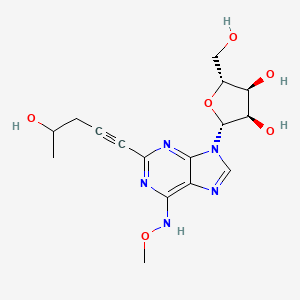 2-(4-hydroxypent-1-yl)-N6-methoxyadenosine