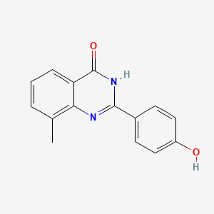 2-(4-Hydroxy-phenyl)-8-methyl-3H-quinazolin-4-one