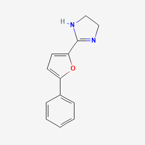 molecular formula C13H12N2O B10841072 Furaline 