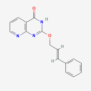 2-(cinnamyloxy)pyrido[2,3-d]pyrimidin-4(3H)-one