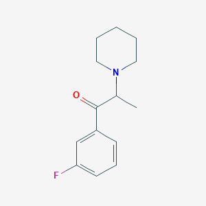 2-(N-Pyrrolidinyl)-3''-fluoropropiophenone