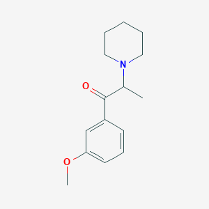 molecular formula C15H21NO2 B10841202 2-(N-Pyrrolidinyl)-3''-methoxypropiophenone 