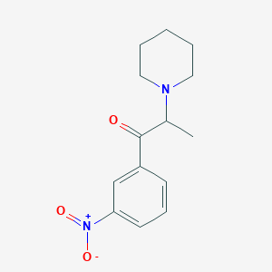 2-(N-Pyrrolidinyl)-3''-nitropropiophenone