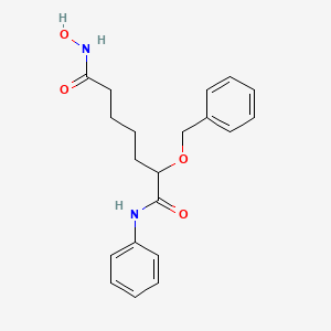 2-(benzyloxy)-N7-hydroxy-N1-phenylheptanediamide