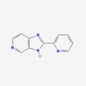 3H-Imidazo[4,5-c]pyridine, 2-(2-pyridinyl)-