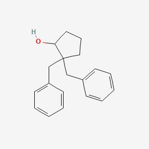 2,2-Dibenzylcyclopentanol