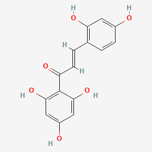 molecular formula C15H12O6 B10841250 2,2',4,4',6'-Pentahydroxychalcone 