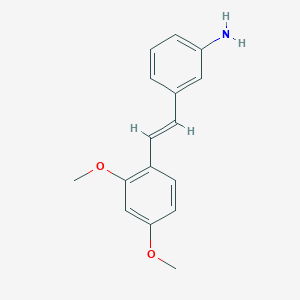 2,4-Dimethoxy-3''-amino-trans-stilbene