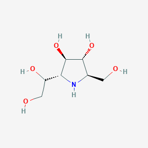 2,5-dideoxy-2,5-imino-dl-glycero-D-manno-heptitol