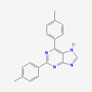 2,6-bis(4-tolyl)-9H-purine