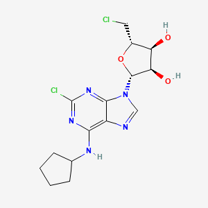 2,5''-dichloro-5''-deoxy-N6-cyclopentyladenosine