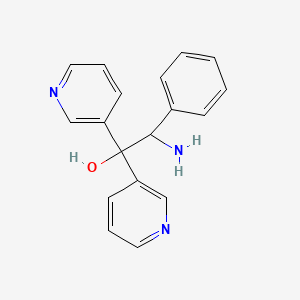 2-Amino-2-phenyl-1,1-di(pyridin-3-yl)ethanol