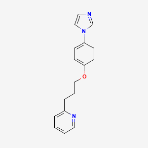 2-[3-(4-Imidazol-1-yl-phenoxy)-propyl]-pyridine