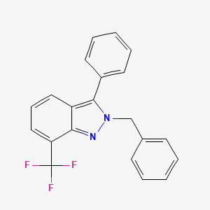 2-Benzyl-3-phenyl-7-(trifluoromethyl)-2H-indazole