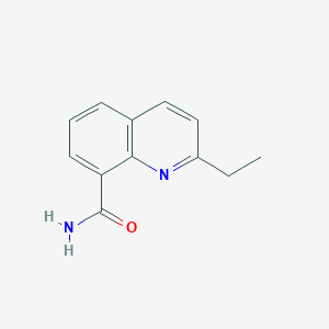 2-Ethylquinoline-8-carboxamide