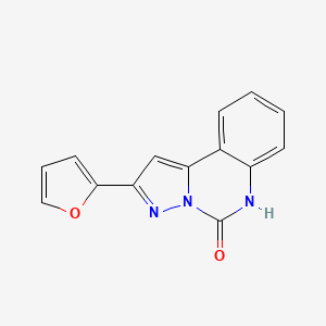 2-(Furan-2-YL)pyrazolo[1,5-C]quinazolin-5(6H)-one