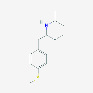 molecular formula C14H23NS B10841982 2-N-(Isopropyl)amino-1-(4-methylthiophenyl)butane 