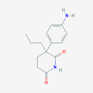 3-(4-Amino-phenyl)-3-propyl-piperidine-2,6-dione