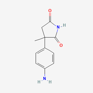 3-(4-Amino-phenyl)-3-methyl-pyrrolidine-2,5-dione