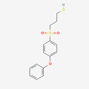 3-(4-Phenoxy-benzenesulfonyl)-propane-1-thiol