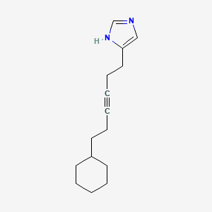 4-(6-Cyclohexyl-hex-3-ynyl)-1H-imidazole