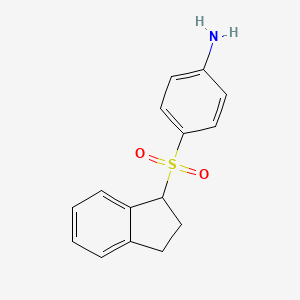 4-(Indane-1-sulfonyl)-phenylamine