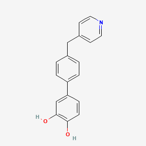 4''-(Pyridin-4-ylmethyl)biphenyl-3,4-diol