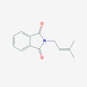 molecular formula C13H13NO2 B108438 N-(3-甲基-2-丁烯基)邻苯二甲酰亚胺 CAS No. 15936-45-5