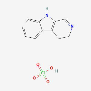 molecular formula C11H11ClN2O4 B10843959 4,9-dihydro-3H-beta-carboline 