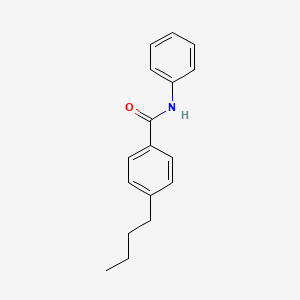 molecular formula C17H19NO B10844149 4-butyl-N-phenylbenzamide 