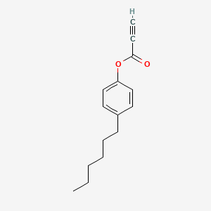 molecular formula C15H18O2 B10844218 4-Hexylphenyl propiolate 