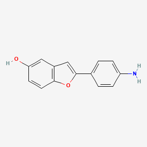 5-Hydroxy-2-(4-aminophenyl)benzofuran