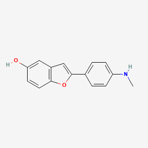 5-Hydroxy-2-(4-methylaminophenyl)benzofuran