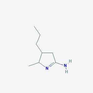 5-Methyl-4-propyl-pyrrolidin-(2Z)-ylideneamine