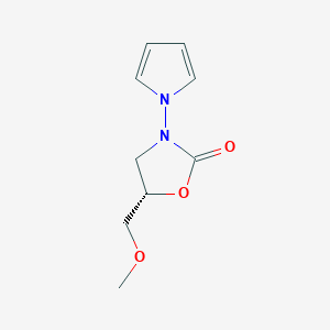 5-Methoxymethyl-3-pyrrol-1-yl-oxazolidin-2-one