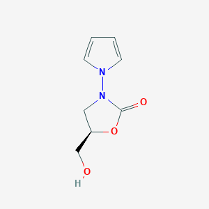 (5R)-5-(hydroxymethyl)-3-pyrrol-1-yl-1,3-oxazolidin-2-one