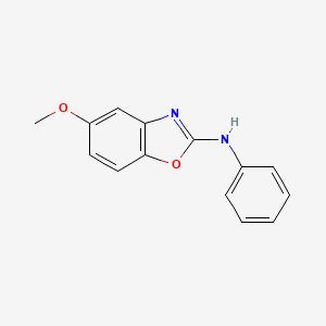 5-Methoxy-N-phenylbenzo[d]oxazol-2-amine