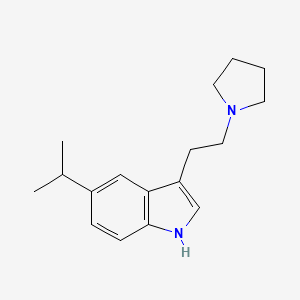 5-Isopropyl-3-(2-pyrrolidin-1-yl-ethyl)-1H-indole