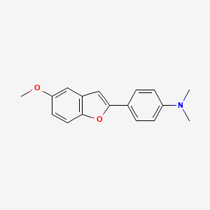 5-Methoxy-2-(4-dimethylaminophenyl)benzofuran