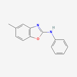 5-Methyl-N-phenylbenzo[d]oxazol-2-amine